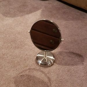 Small desk mirror